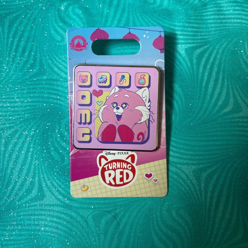 Turning red Disney pin